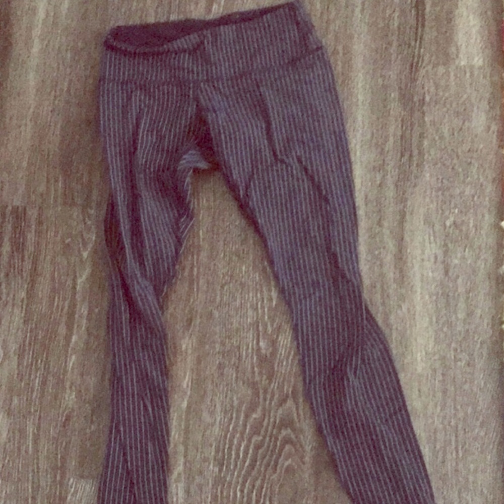 Lululemon limited edition striped leggings
